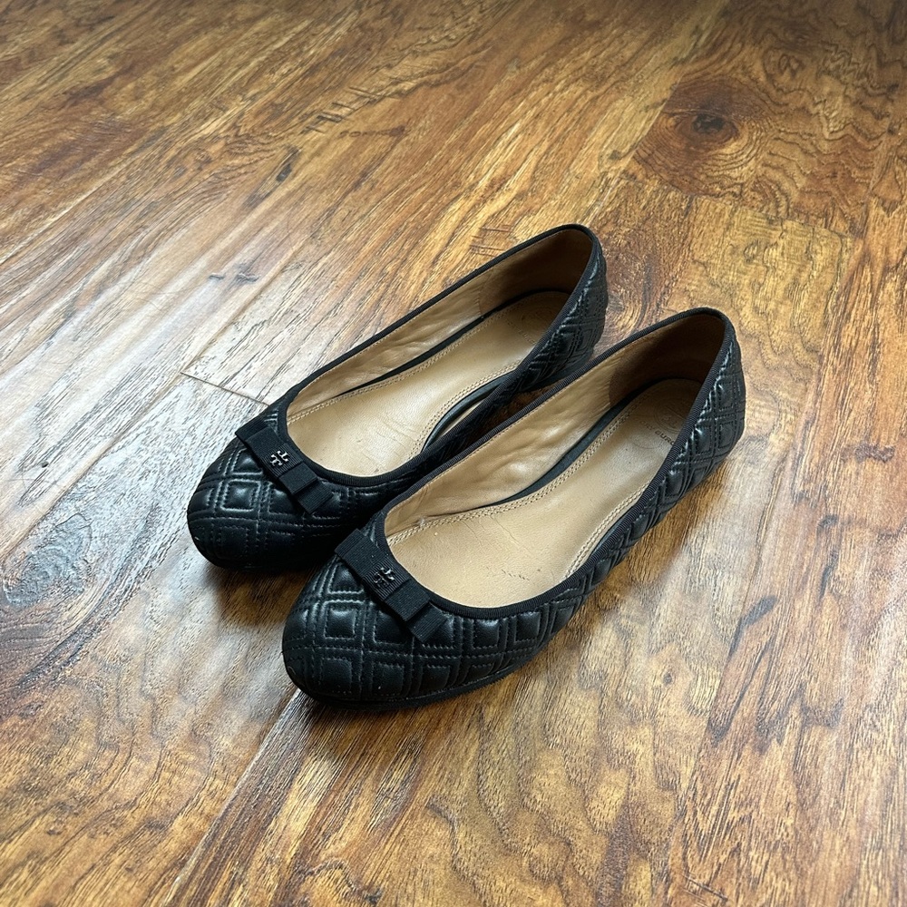 Tory Burch Marion Quilted Ballet Flat